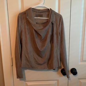 Blanknyc super soft suede jacket NWT. Size large